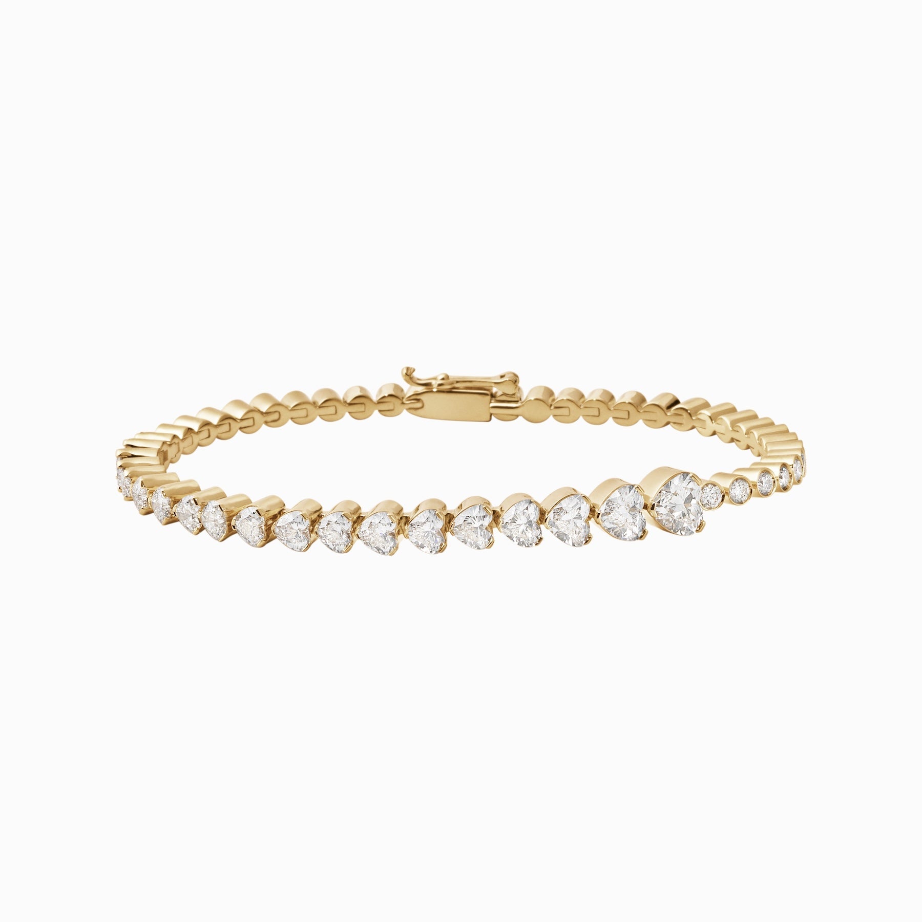 Bespoke Coeur de Tennis Bracelet
