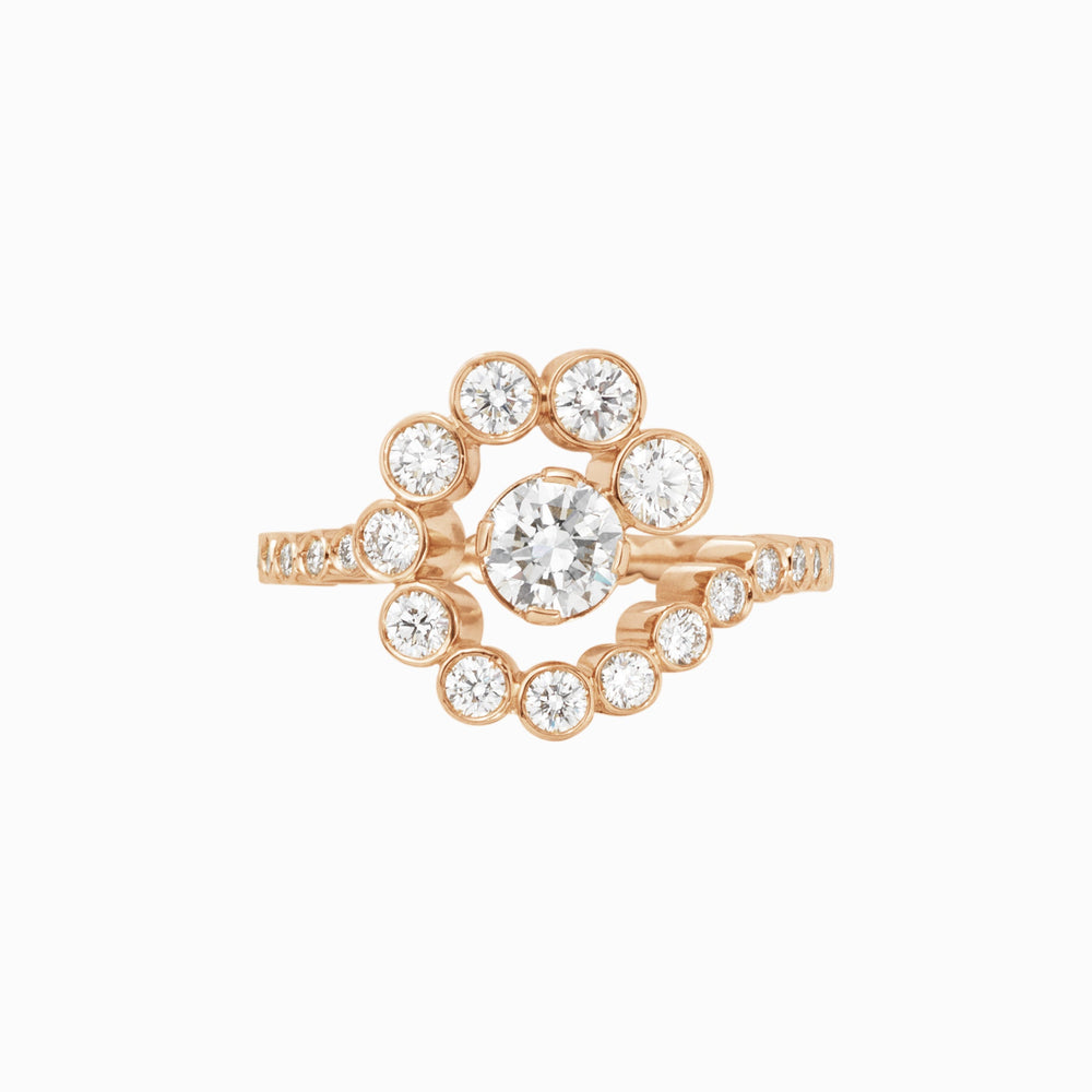 Escargot de Diamant Rose